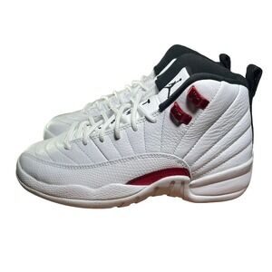 Air Jordan 12 Retro 'Twist' (GS) White Red 153265-106 Kid's 4Y / Wms 5.5 Shoes‎